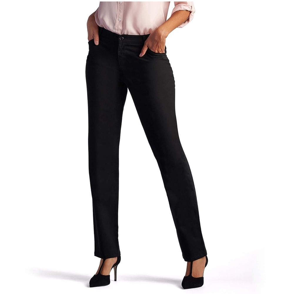 Lee‎ Women's Relaxed Fit All Day Straight Leg Pant NWT Sz 8 L